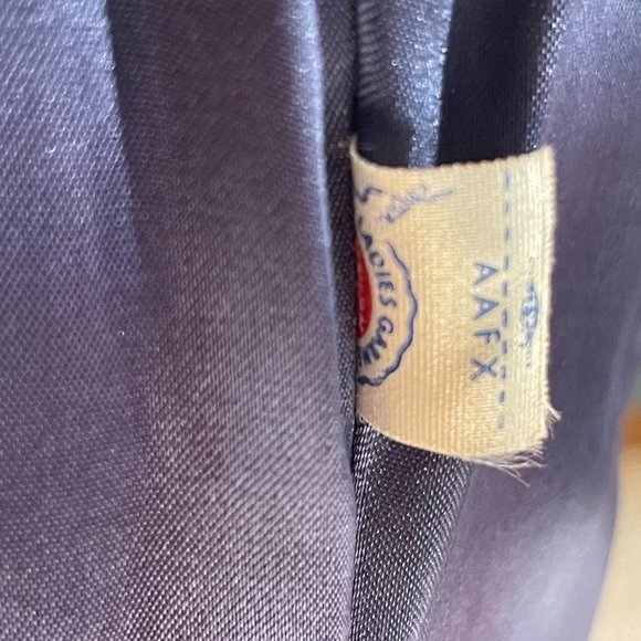 Vintage Women's Blue Wool jacket size small by Holly Poplin made in the USA. - Picture 7 of 10